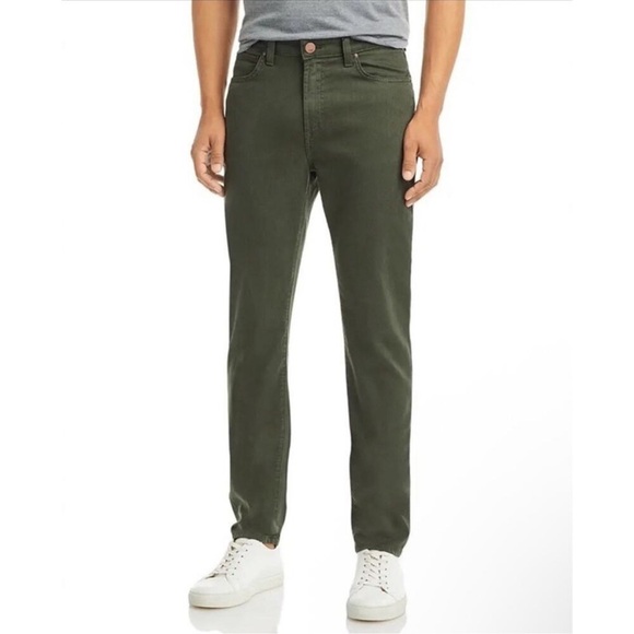 Monfrere Men's Size 32 Brando Slim Fit Jeans Pants Army Green - Picture 3 of 13